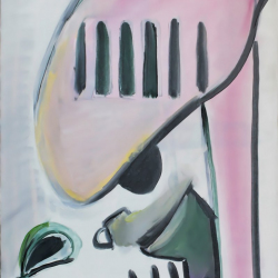 Abstrakt Nr. 17 Stephan Sprehe 2024 Öl auf Leinwand. Gr. 40cm x 60cm.