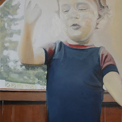 Brueder Nr. 3 Stephan Sprehe 2024 Öl auf Leinwand. Gr. 60cm x 80cm.