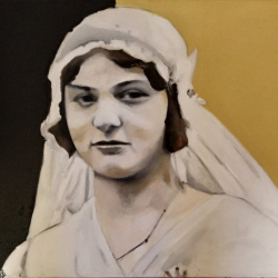 Theatre Daviau Nr. 13 Stephan Sprehe 2024. Öl auf Leinwand. Gr. 80cm x 60cm Theatre Daviau Nr. 13 Stephan Sprehe 2024. Öl auf Leinwand. Gr. 80cm x 60cm