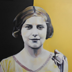 Theatre Daviau Nr. 2 Stephan Sprehe 2025. Öl auf Leinwand. Gr. 80cm x 60cm