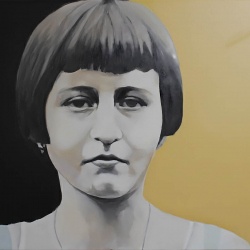 Theatre Daviau Nr. 4 Stephan Sprehe 2025. Öl auf Leinwand. Gr. 80cm x 60cm