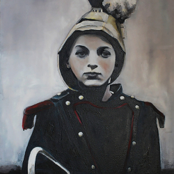 Theatre Daviau Nr. 11 Stephan Sprehe 2024. Öl auf Leinwand. Gr. 60cm x 80cm