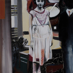 Theatre Daviau Nr. 12 Stephan Sprehe 2024. Öl auf Leinwand. Gr. 60cm x 80cm