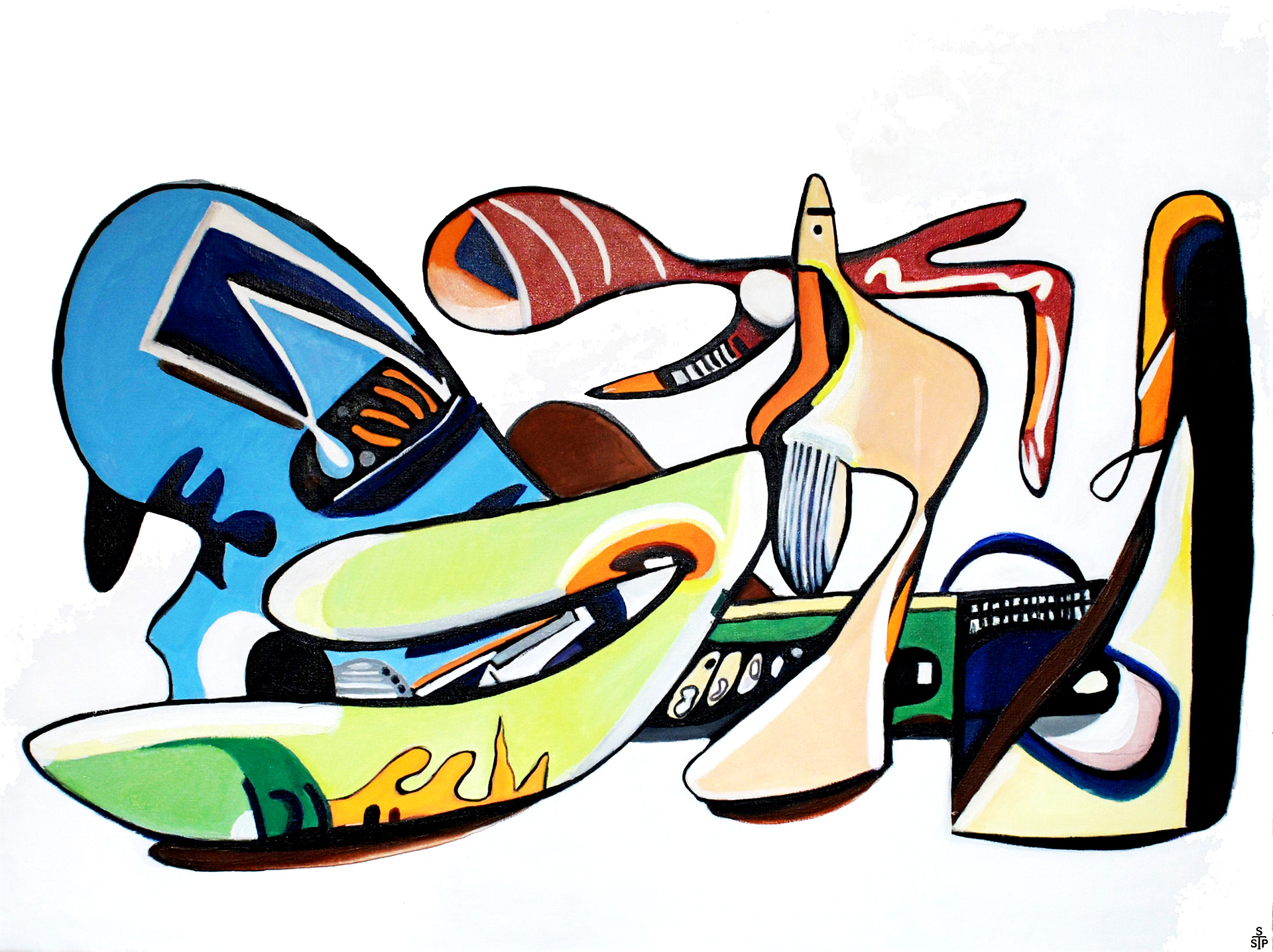 Abstrakt Nr. 2 Stephan Sprehe 2024