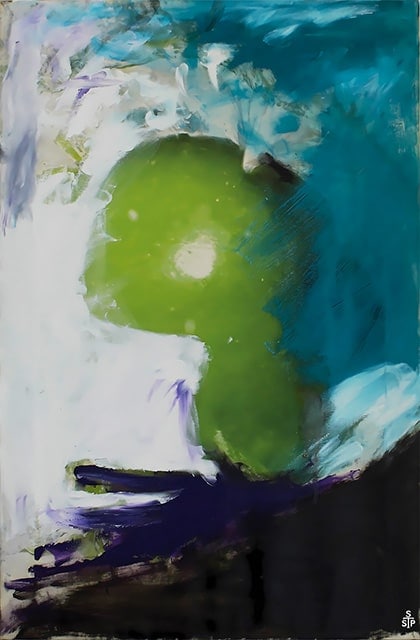 Abstrakt Nr. 18 Stephan Sprehe 2024 Öl auf Leinwand. Gr. 40cm x 60cm.