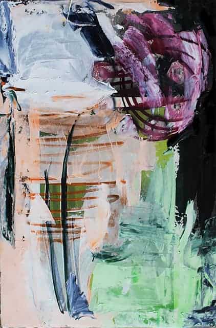 Abstrakt Nr. 23 Stephan Sprehe 2024 Öl auf Leinwand. Gr. 40cm x 60cm.