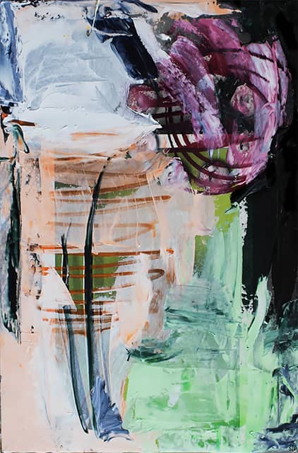 Abstrakt Nr. 23 Stephan Sprehe 2024 Öl auf Leinwand. Gr. 40cm x 60cm.